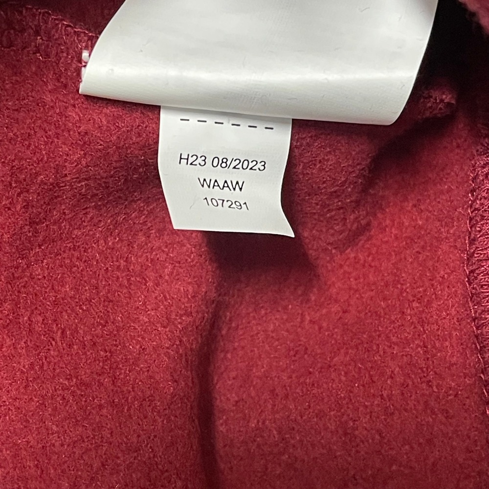 Virginia Tech Hokies Hoodie Mens XXL 2XL Red Sweatshirt NCAA Game Day Fan Gear - Picture 5 of 10